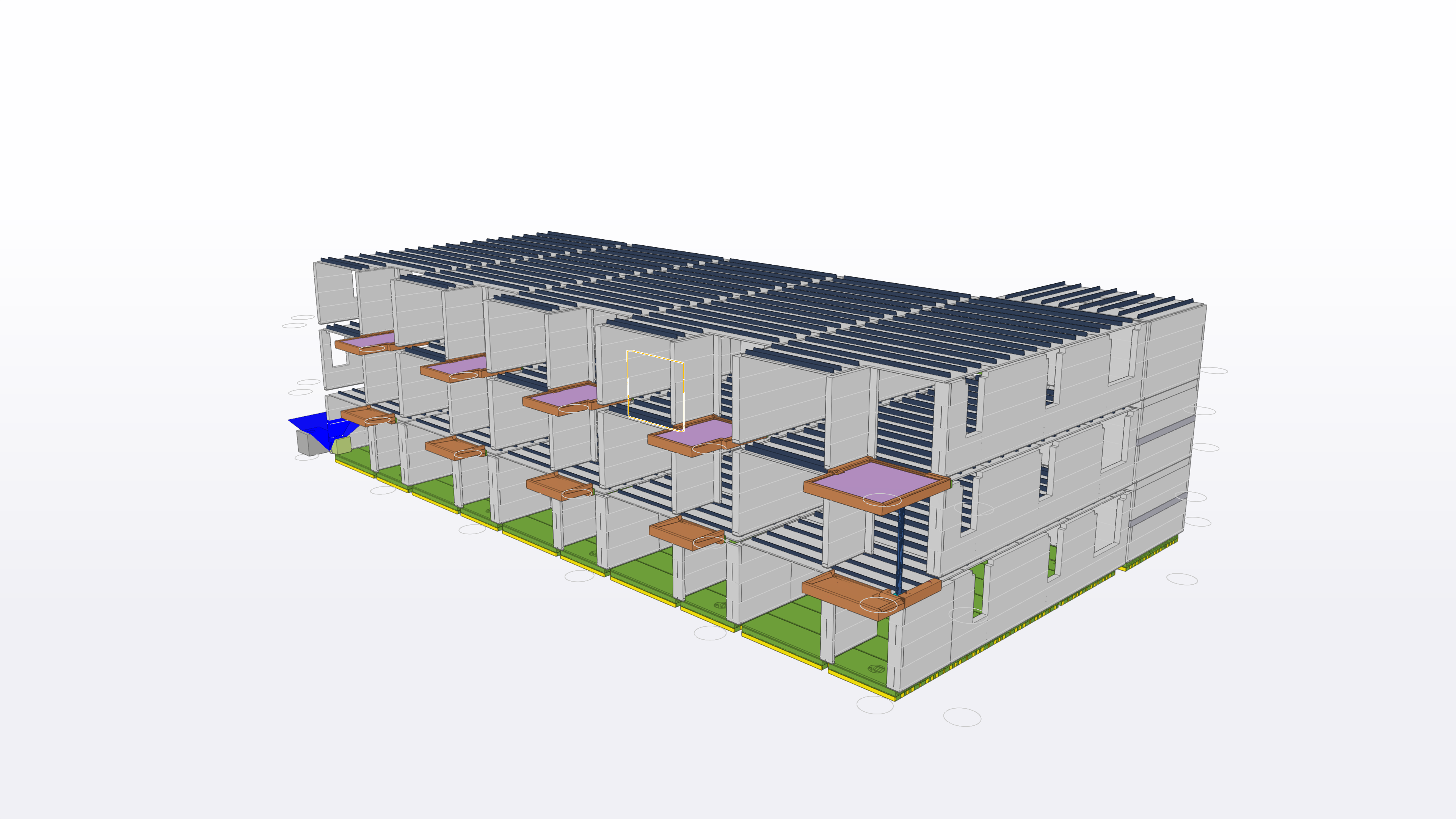 Appartementen visualisatie
